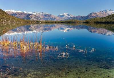 panoramic view of Rara lake or Mahendra Tal Lake - Rara trek - West Nepal