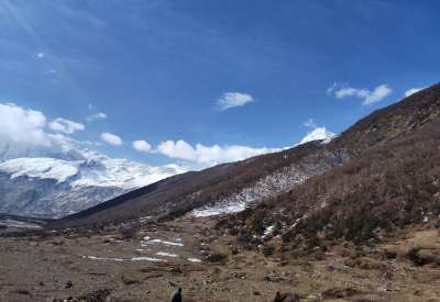 way to Manaslu circuit trek