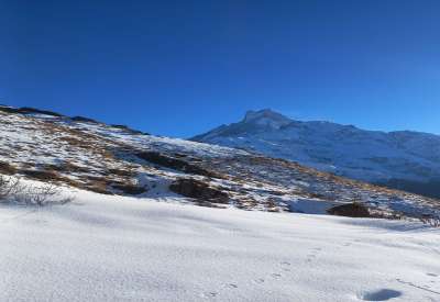 Machhapuchre view from Mardi Himal trek route