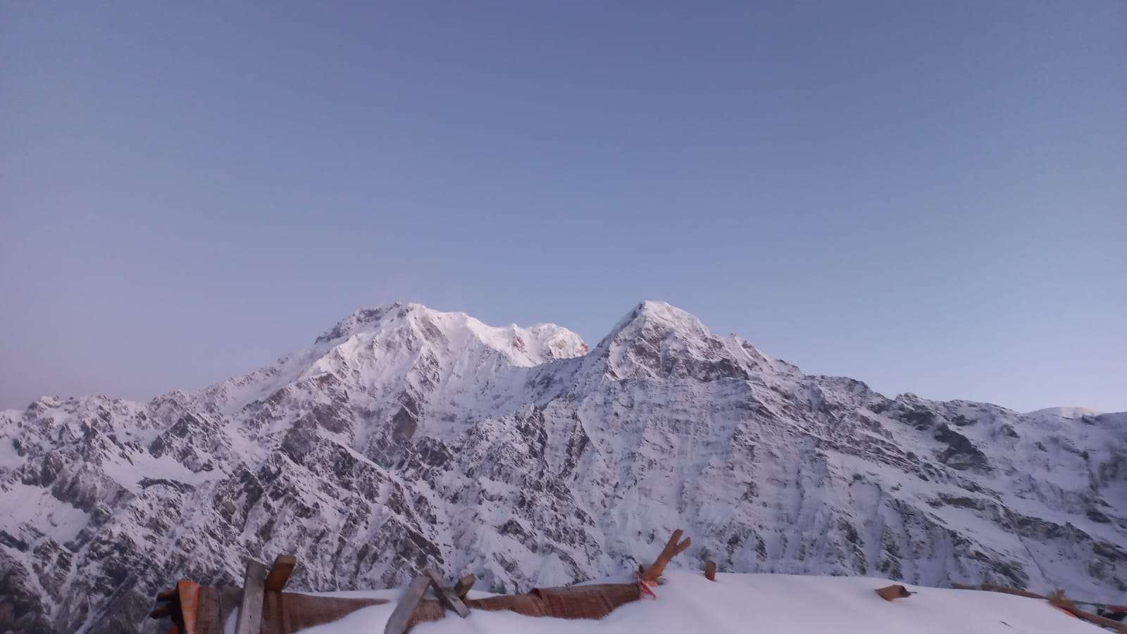 Picture of Mardi himal taken from Mardi Himal base camp