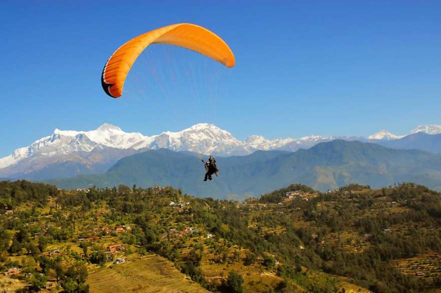 Paragliding In Nepal